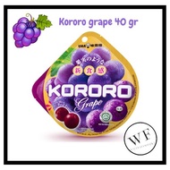 UHA Kororo Grape Fruit Jelly Candy Japanese/ Grape Jelly Candy 40g