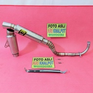 KNALPOT RCB 150cc - 200cc MIO J GT M3 FREEGO XRIDE VARIO 110 125 150 BEAT NMAX AEROX PCX ADV FINO NO