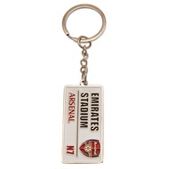 Official Licensed Merchandise: Arsenal Embossed Street Sign Keyring