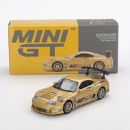 MiniGT Toyota Supra MK4 A80 Top Secret GT-300 Top Secret Gold