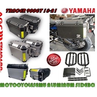 YAMAHA MT09 TRACER 900GT 18-21 MOTORCYCLE SEMI ALUMINIUM SIDE BOX HIGH QUALITY WATER PROOF 36LITER