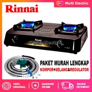 Kompor Gas Rinnai 2 Tungku RI 302 S / Kompor 2 Tungku / Kompor Rinnai 2 Tungku / Kompor Rinai 2 Tung