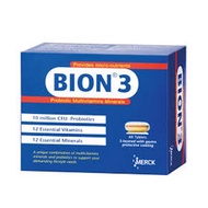 Bion 3 Probiotic Multivitamins &amp; Minerals(60Tabs)