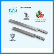 TORI HOME CARE™ Watermelon Knife Pisau Tembikai Stainless Steel Fruit Slicing Knife Sharp Blade Long