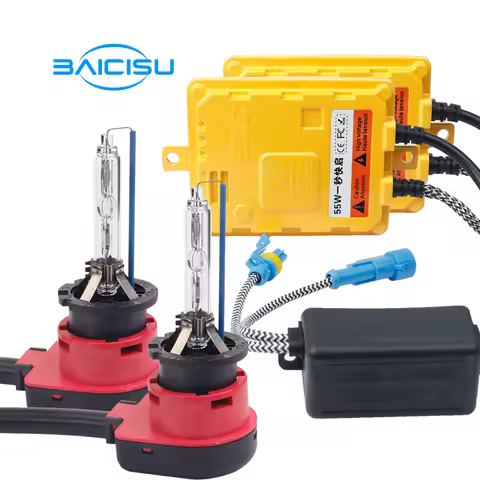 Hot 12V 55W novo carro de alta qualidade D2S/D2C/D2R-H1 H3 H7 H11 4300K 6000K 8000K magro HID Xenon 