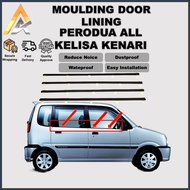 Original Perodua Kelisa / Kenari Door Moulding Lining Rubber Outer Glass Window Getah Luar Pintu