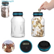 HUIJIANG Coin Counter USD EURO GBP Electronic Digital LCD Display Piggy Bank