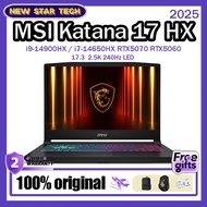 2025 MSI Katana 17 HX i7-14650HX / i9-14900HX RTX5060 / 5070 240Hz 100% DCI-P3 17.3 inch MSI Laptops