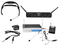 Samson Airline 88 Headset Wireless UHF Microphone Fitness System 16Ch+Peavey Mic