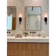 Request Custom Kak Fikaa cream frame sink mirror. Size 50cm x 80cm