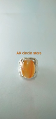 Cincin Batu Akik Suliman Asli