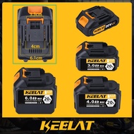 KEELAT Use for MT Design Battery MT Socket Battery Keelat Power Tools Rechargeable Battery Large Cap