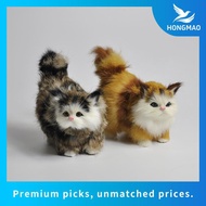 Lovely Simulation Stuffed Plush Soft Cat Toys Cute Best Y2B4 P9I0 Gift Toy Kids P0O9 V3Z3