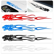 2 Pcs Personalized Decoration Stickers Reflective 20cm Motorcycles Sticker Creative Fashion Car Styl