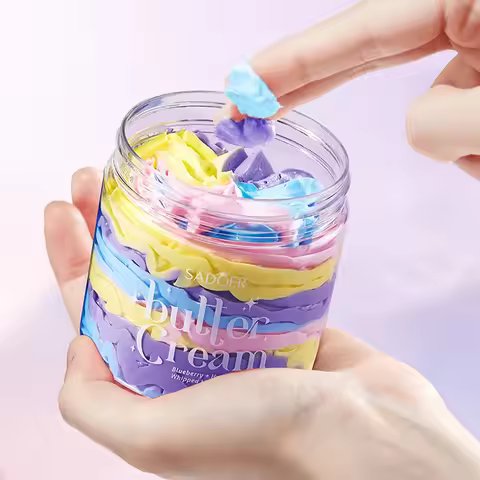 High Moisturizing Body Butter Cream Blueberry Flavor Body Cream Moisturizing and Nourishing Body Rep