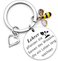 Teacher Gift Thank You Gifts Small Leaving Gift Teacher Educator Gifts for Leaving Keyring Graduatio