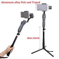 OM4 Handheld Pole Extension Rod Selfie stick Large Tripod for DJI OSMO Mobile 2 3 Zhiyun smooth 4Q Gimbal Stabilizer