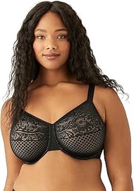 Women's Visual Effects Minimizer Bra, Slate, Black, 34J