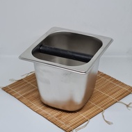 KNOCK BOX LARGE Coffee Coffee bin barista Coffee trash can knockbox Coffee Knock Box