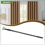 [blesiya21] Telescopic Rod for Window Blind Telescopic Window Pole Aluminum Alloy Draw