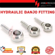 [HYDRAULIC FITTING] Automotive, Hydraulic, Industrial Banjo Hose Barb Coupling, Banjo Fitting, Solid