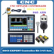 V2 Upgraded DDCS EXPERT Carving Machine Motion Controller 3/4/5 Axes M350 Control System with Tool L