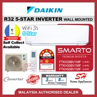 DAIKIN SMARTO R32 5-STAR PREMIUM INVERTER FTKH Air-conditioner SMARTO WIFI 5-Star Inverter Aircond 1