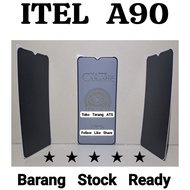 LAYAR Tempered Anti-Spy Type ITEL A90 SAMSUNG A14 Screen Protector Front Screen Protector Plastic Fi