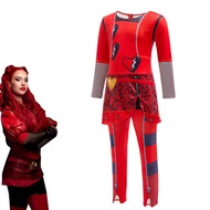 [Ready Stock] Descendants 4cosDescendants Jumpsuit Halloween cosplay Costume cosplay Costume WJG