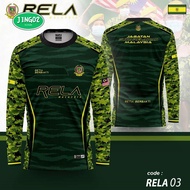 high-quality unisex camouflage setia berbakti tshirt jersery 3D print rela malaysia long tshirts jab