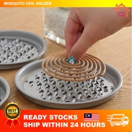 Mosquito Coil Holder Burner Mosquito Repellant Coil Holder with Cover Outdoor Camping Essential Home