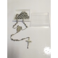 Benedict Titanium Rosary 5mm STM140A (6180) - Titanium Rosary - 5mm Rosary - 5mm Titanium Rosary - B