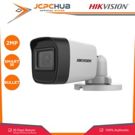 Hikvision Camera DS-2CE16D0T-EXIPF Bullet 2 MP Fixed Mini Bullet Camera White Turbo HD Analog Indoor/Outdoor Home Security CCTV Camera