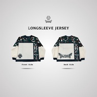 Twilight Long Sleeve Mesh Jersey Oversized Streetwear Shirt