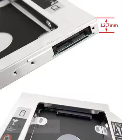 12.7mm 2nd Hard Drive HDD SSD Optical bay Caddy Frame for Asus K53S K53SV R501V K53SD K40 K42 K43 K5