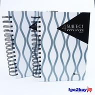 [Ukami] A5 4-Subject Ring Note Book 120's (S8527)