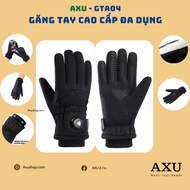 AXU GLOVES (GTA04) MULTI-USE: RAIN, WATERPROOF, KEEP WARM, CAN BE USED WITH TOUCH SCREEN...