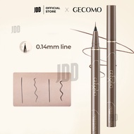 GECOMO Slim Liquid Eyeliner Ultra-fine Skinny Waterproof Quick-drying Lost-lasting Smudgeproof