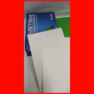 ∏ ◭ ∇ File Folder White Long and Short 14 points 1 ream 100 pcs