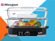 MORGAN 28L 2-TIER NUTRISTEAM FOOD STEAMER MFS-29 /MFS29 Pengukus Elektrik 电蒸锅