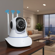 360o720p Yoosee/yyp2p WiFi  Kamera Tanpa Wayar Panorama 360o 720p Yoosee/yyp2p Sistem Keselamatan Wi