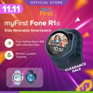 myFirst Fone R1s - 4G Smart Watch Phone for Kids with GPS Tracker Voice & Video Calls Free SIM Card