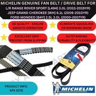 MICHELIN GENUINE FAN BELT (6PK 2075) FOR L/R RANGE ROVER SPORT [L494] '13-19YR / JEEP GRAND CHEROKEE
