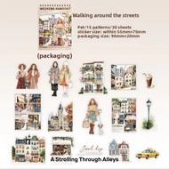 30 PET Stickers Per Pack Let's Gather Series