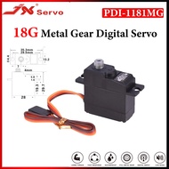 JX PDI-1181MG 18G 3.5KG Core Metal Gear Digital Servo For 1/16 RC Car Plane Helicopter WLtoys 144001