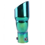 JDMGRAM Đa Năng 63 Mm Ống Xả Ô Tô JDM Tự Động 2 Ổ Cắm Xả Hút Đầu Ống Thép Không Gỉ Ống Đuôi Ô Tô Phụ