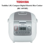 Toshiba 1.0L Compact Digital Electric Rice Cooker (RC-10NMF)
