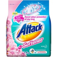 ATTACK DETERGENT PLUS SOFTENER SWEET FLORAL POWDER 1.4KG - K294819