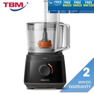 Philips HR7320/11 Food Processor 700W, 2-In-1 Disc, 19 Functions (Black)