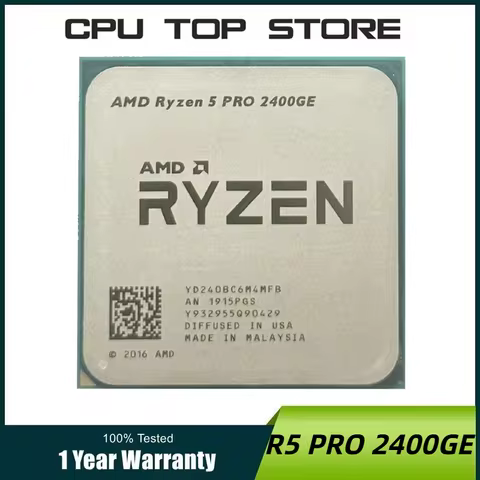 AMD Ryzen 5 R5 PRO 2400GE processor 3.2GHz quad-core eight-thread Socket AM4 CPU